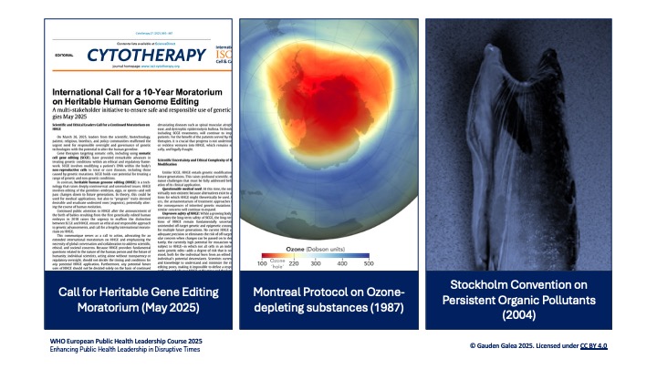 examples of the uses of the precautionary principle