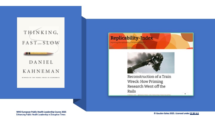 Thinking Fast and Slow -- and a response on reproducibility of the evidence on anchoring.