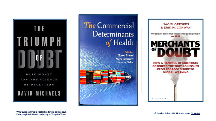 Texts on the Commercial Determinants of Health