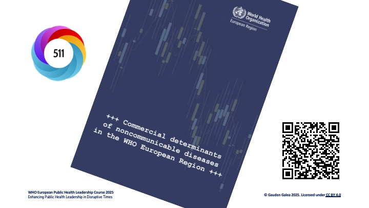 The commercial determinats of NCDs in Europe