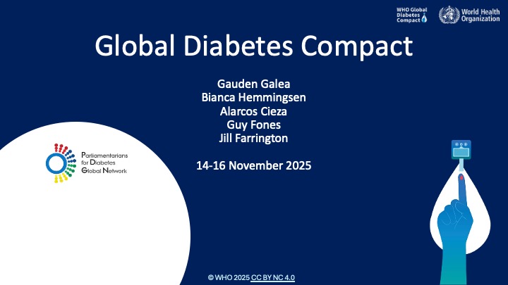 Global Diabetes Compact -- cover slide