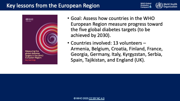 Lessons from the European Region