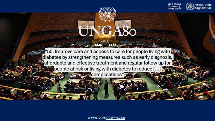 Diabetes in the Political Declaration