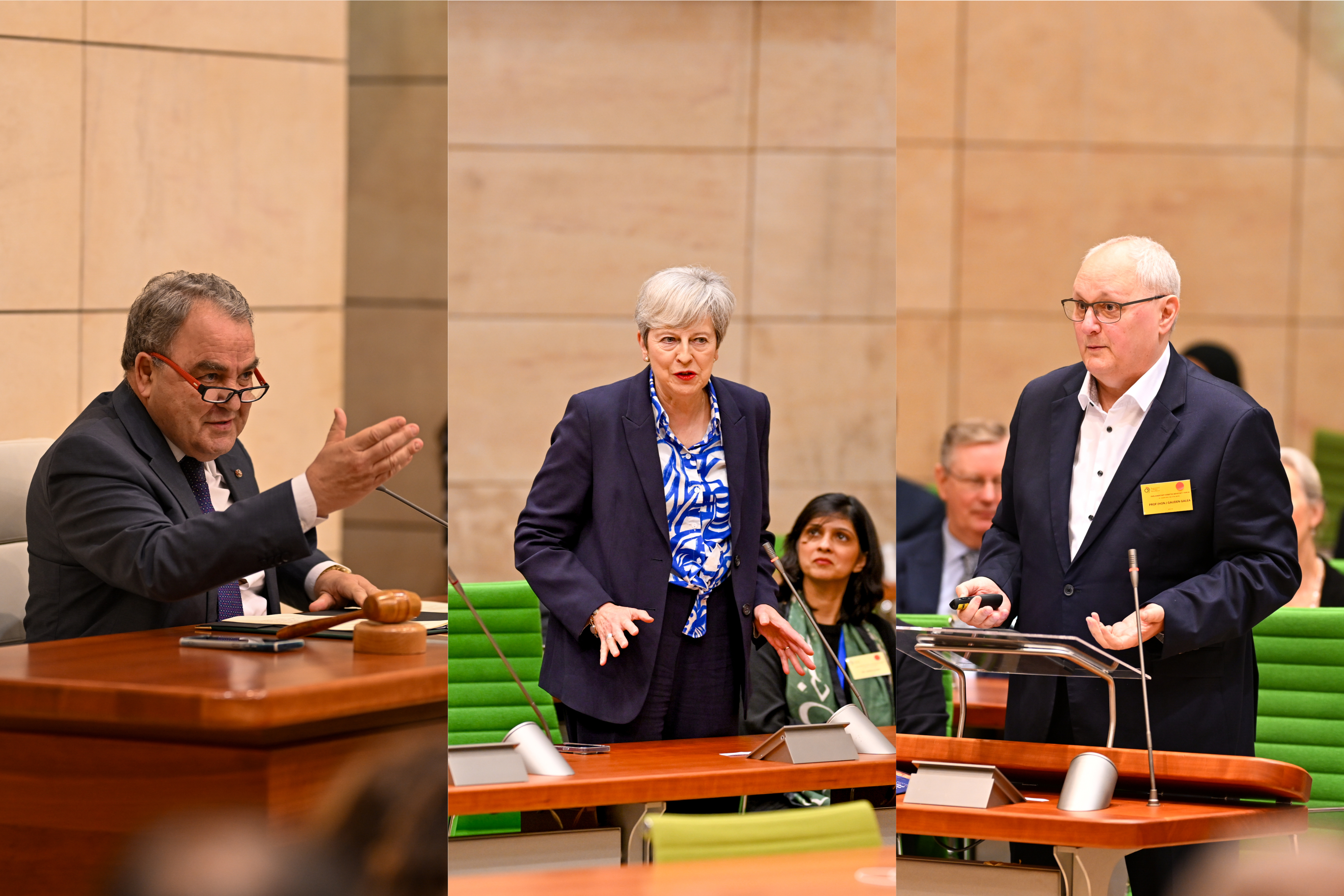 Gauden Galea speaking in Parliament